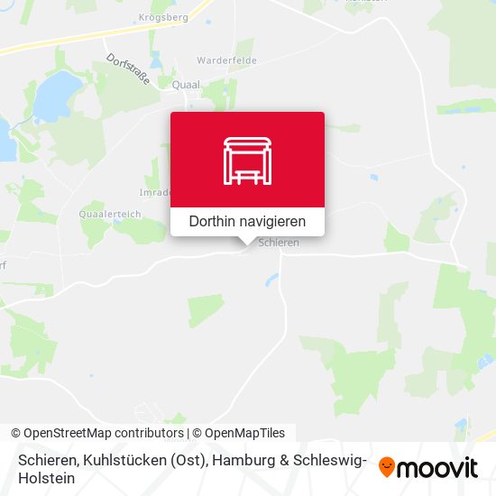 Schieren, Kuhlstücken (Ost) Karte