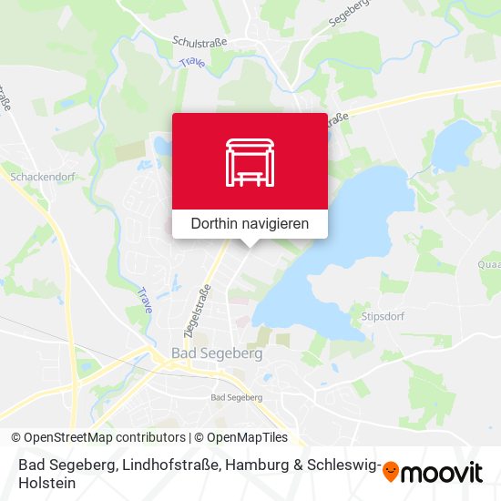 Bad Segeberg, Lindhofstraße Karte