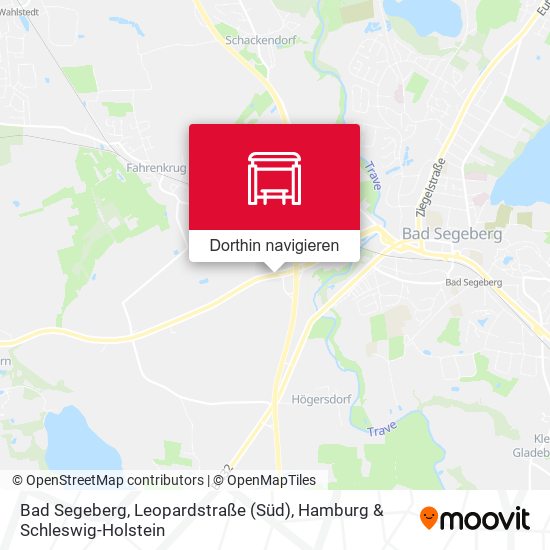 Bad Segeberg, Leopardstraße (Süd) Karte