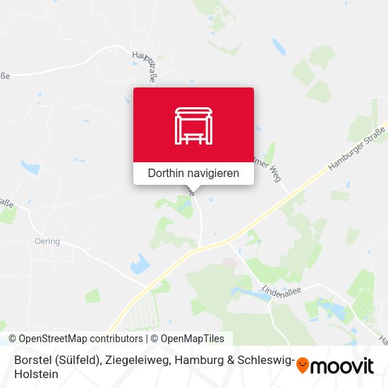 Borstel (Sülfeld), Ziegeleiweg Karte