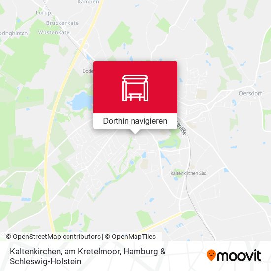 Kaltenkirchen, am Kretelmoor Karte