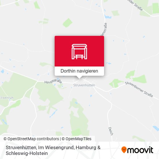 Struvenhütten, Im Wiesengrund Karte