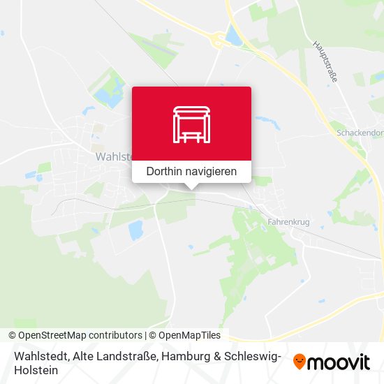 Wahlstedt, Alte Landstraße Karte