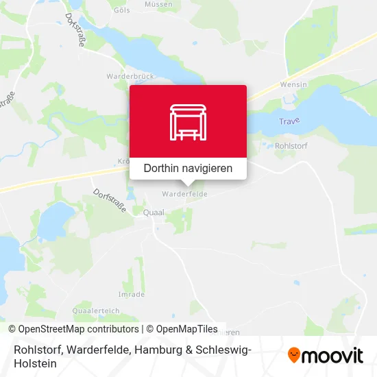 Rohlstorf, Warderfelde Karte