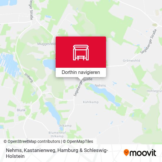 Nehms, Kastanienweg Karte