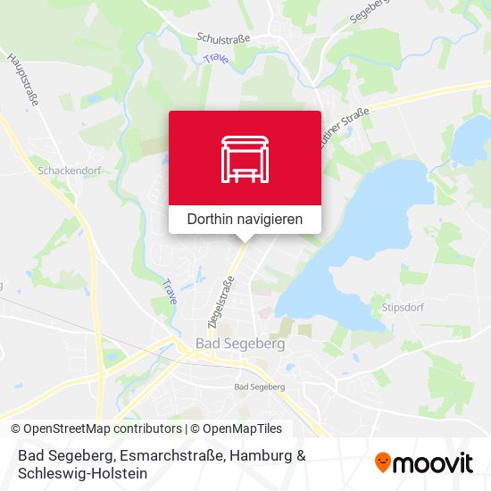 Bad Segeberg, Esmarchstraße Karte