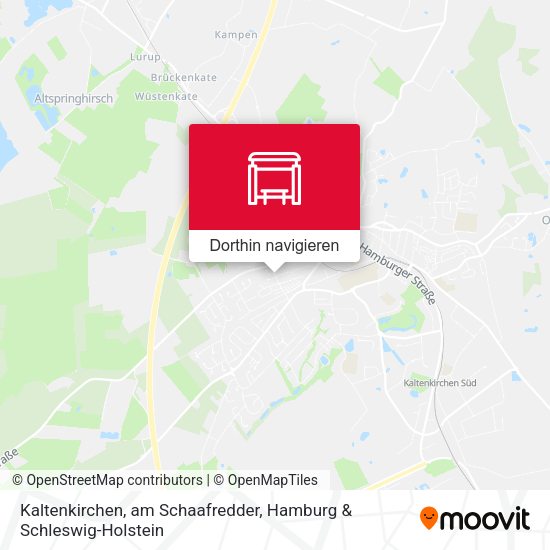 Kaltenkirchen, am Schaafredder Karte