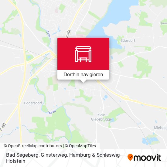 Bad Segeberg, Ginsterweg Karte