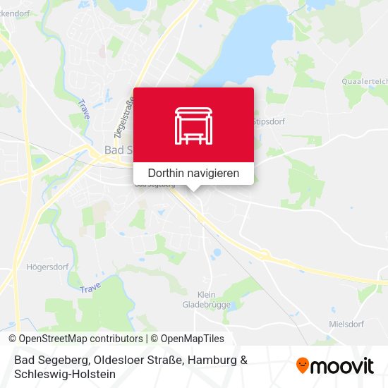 Bad Segeberg, Oldesloer Straße Karte