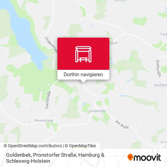 Goldenbek, Pronstorfer Straße Karte