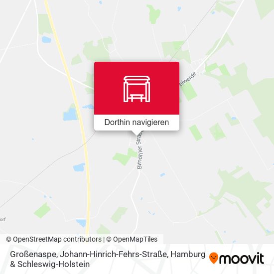 Großenaspe, Johann-Hinrich-Fehrs-Straße Karte