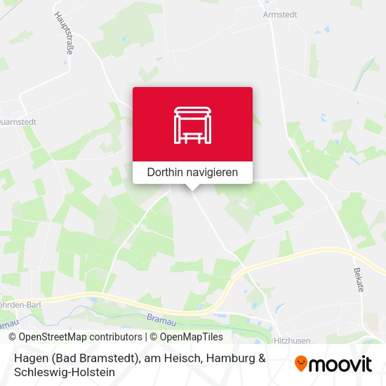 Hagen (Bad Bramstedt), am Heisch Karte