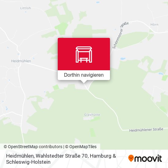 Heidmühlen, Wahlstedter Straße 70 Karte