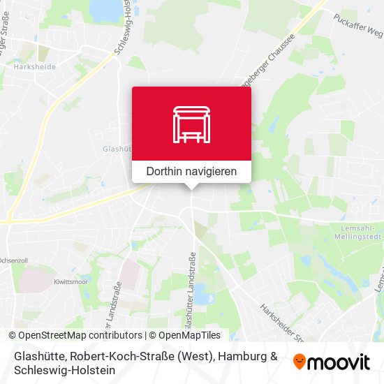 Glashütte, Robert-Koch-Straße (West) Karte