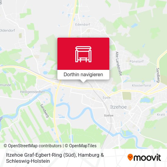Itzehoe Graf-Egbert-Ring (Süd) Karte