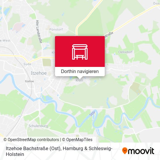 Itzehoe Bachstraße (Ost) Karte