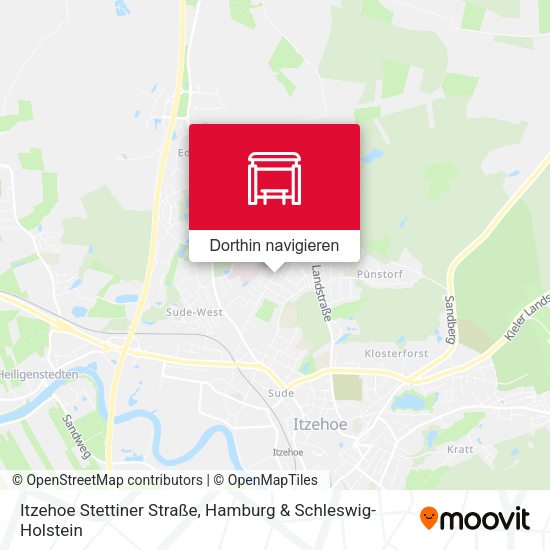 Itzehoe Stettiner Straße Karte