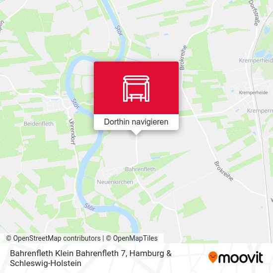 Bahrenfleth Klein Bahrenfleth 7 Karte