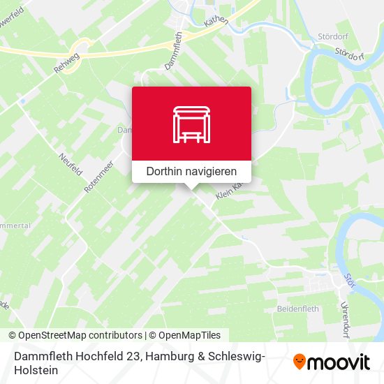 Dammfleth Hochfeld 23 Karte