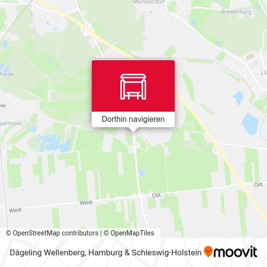 Dägeling Wellenberg Karte