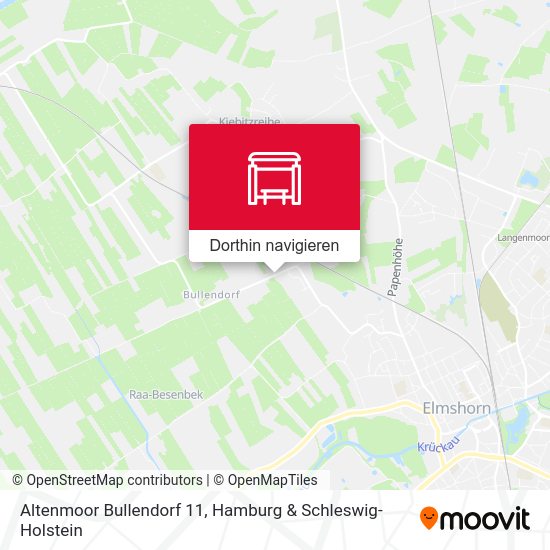 Altenmoor Bullendorf 11 Karte