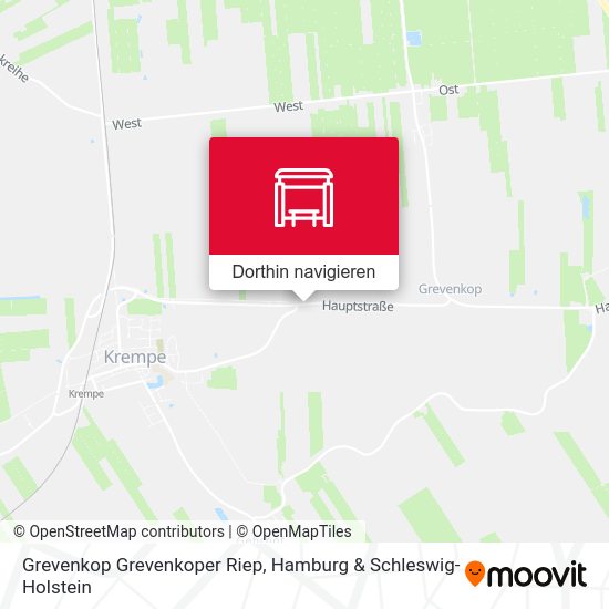 Grevenkop Grevenkoper Riep Karte