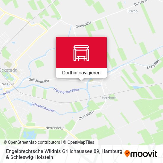 Engelbrechtsche Wildnis Grillchaussee 89 Karte