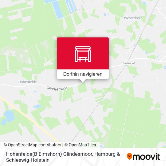 Hohenfelde(B Elmshorn) Glindesmoor Karte