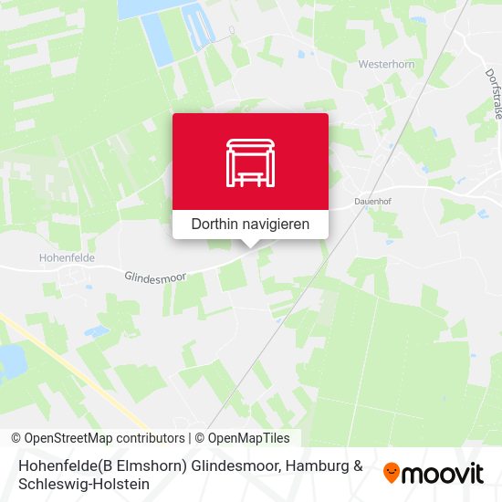 Hohenfelde(B Elmshorn) Glindesmoor Karte