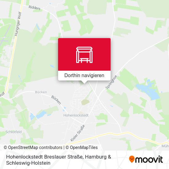 Hohenlockstedt Breslauer Straße Karte