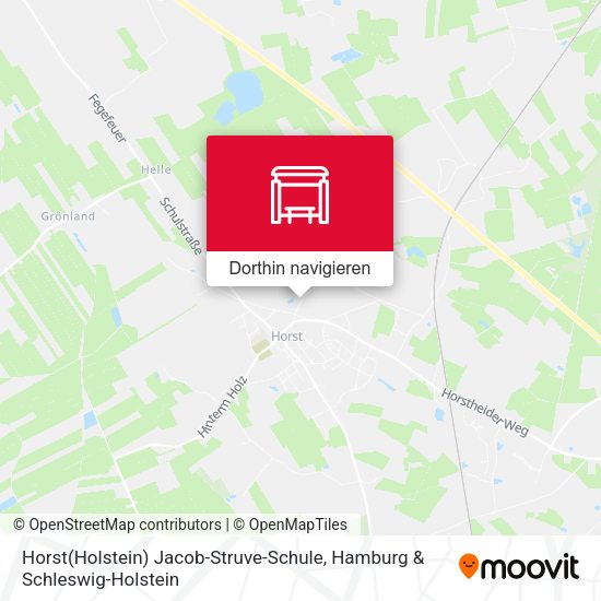 Horst(Holstein) Jacob-Struve-Schule Karte