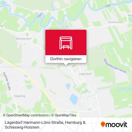 Lägerdorf Hermann-Löns-Straße Karte