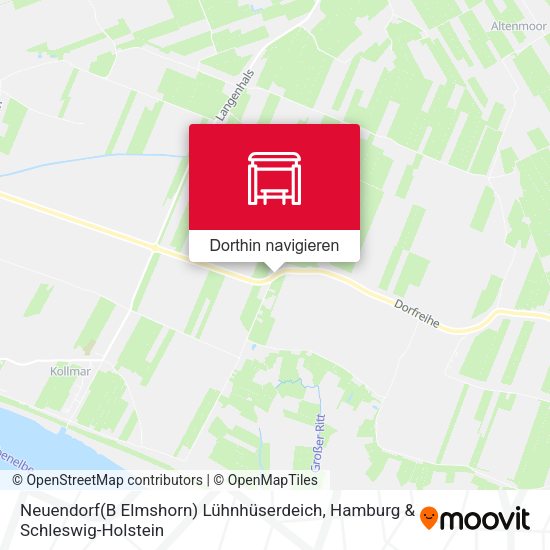 Neuendorf(B Elmshorn) Lühnhüserdeich Karte