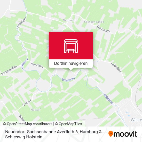 Neuendorf-Sachsenbande Averfleth 6 Karte