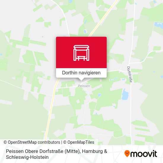 Peissen Obere Dorfstraße (Mitte) Karte