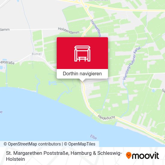 St. Margarethen Poststraße Karte