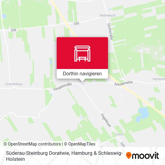 Süderau-Steinburg Doratwie Karte