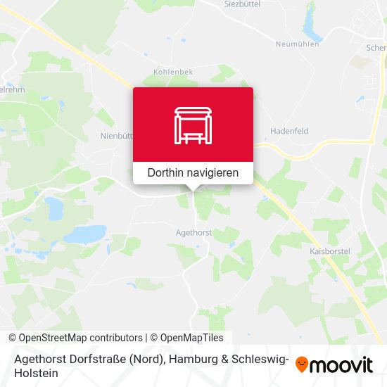 Agethorst Dorfstraße (Nord) Karte