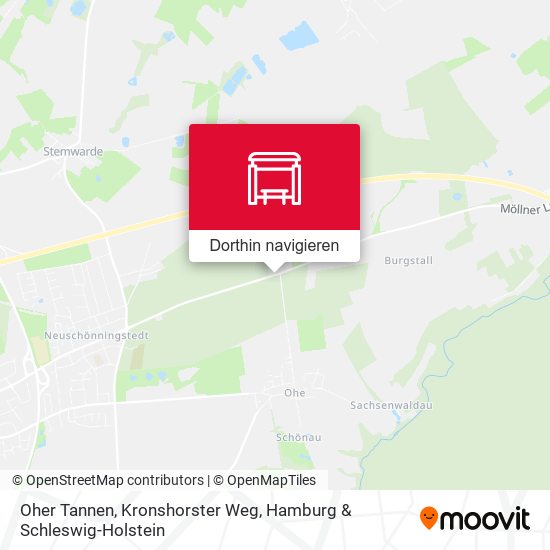 Oher Tannen, Kronshorster Weg Karte