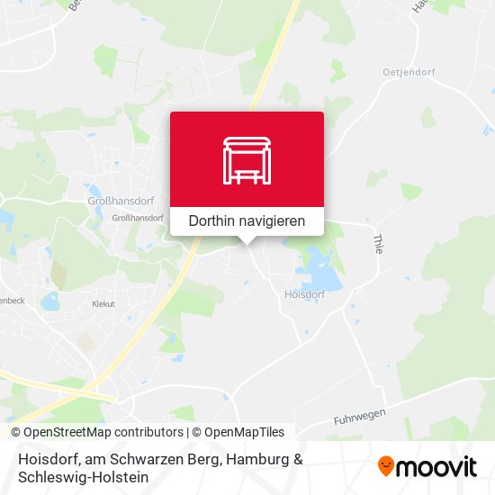 Hoisdorf, am Schwarzen Berg Karte