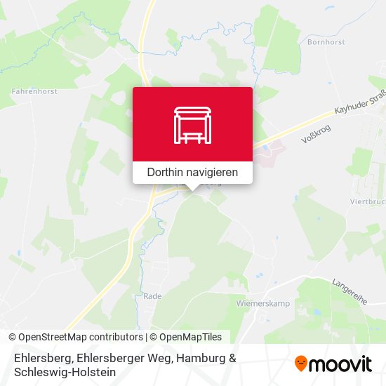 Ehlersberg, Ehlersberger Weg Karte
