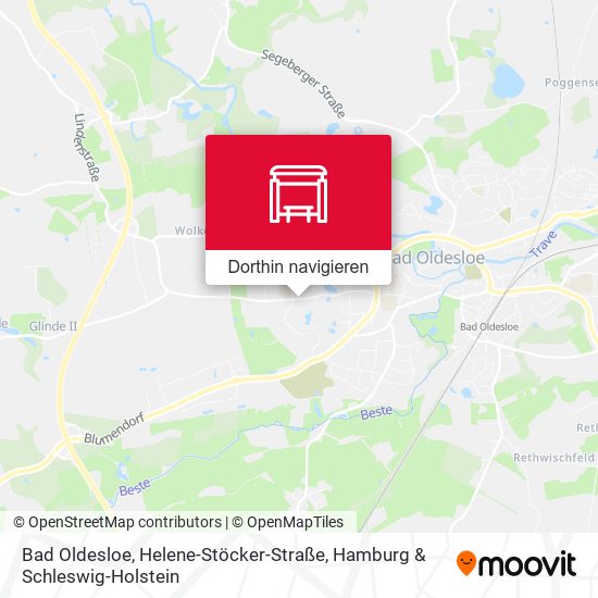 Bad Oldesloe, Helene-Stöcker-Straße Karte