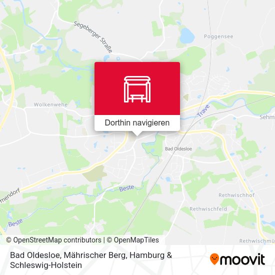Bad Oldesloe, Mährischer Berg Karte