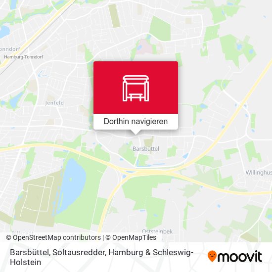 Barsbüttel, Soltausredder Karte
