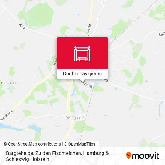 Bargteheide, Zu den Fischteichen Karte