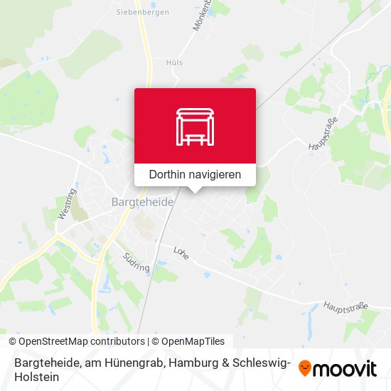Bargteheide, am Hünengrab Karte