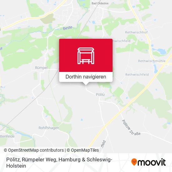 Pölitz, Rümpeler Weg Karte