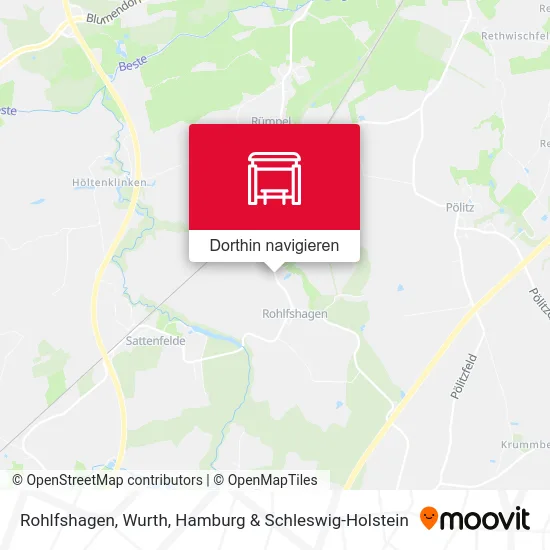 Rohlfshagen, Wurth Karte