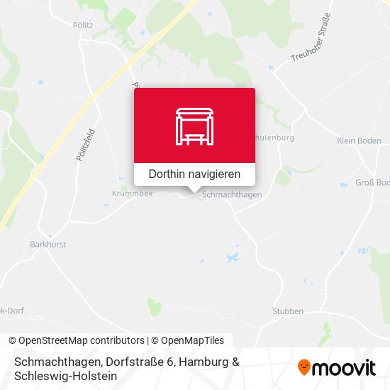 Schmachthagen, Dorfstraße 6 Karte