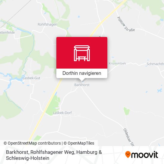 Barkhorst, Rohlfshagener Weg Karte